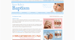 Desktop Screenshot of baptismcandle.com.au